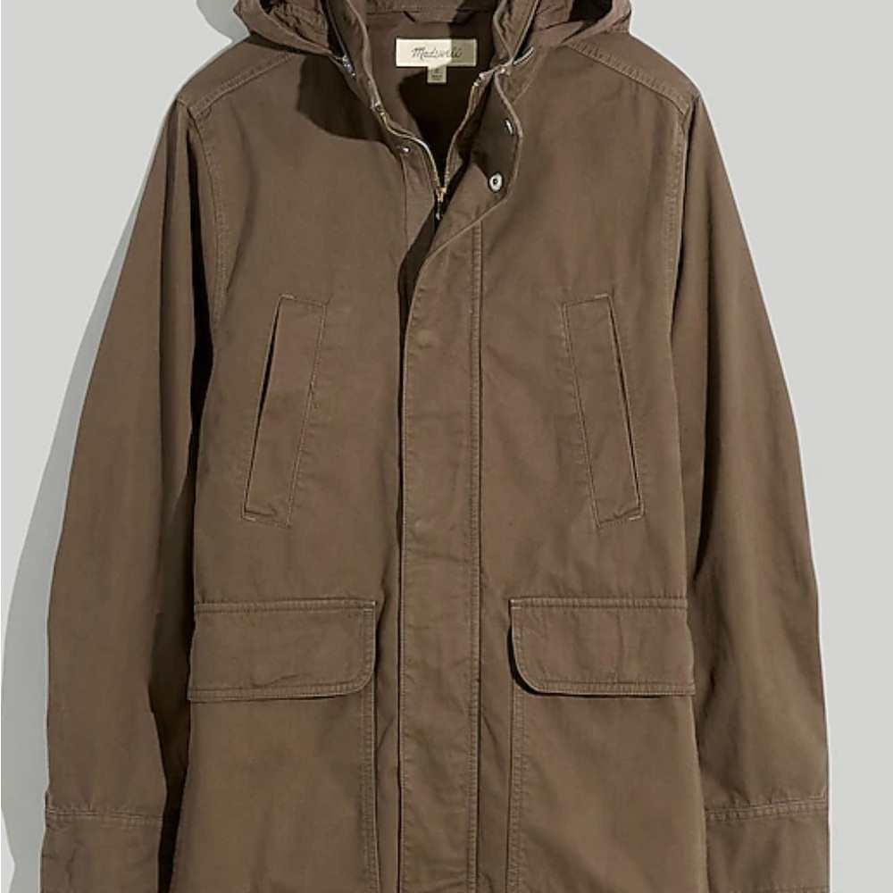 BNWT Madewell Men’s Cargo Green Field Jacket - 100% cotton (Small) $148 - Picture 14 of 14